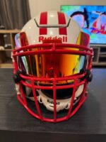 San Francisco 49er Custom Adult Extra Large Riddell SpeedFlex Helmet (Used) - Image 3
