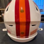 Tampa Bay Buccaneers Throwback Creamsicle Adult Large Riddell SpeedFlex Helmet (Used)