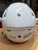 USED RIDDELL FLEX ADULT HELMET WITH INSITE- MEDIUM - WHITE - Image 3