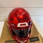 Autographed Wes Welker Chrome Riddell SpeedFlex Helmet Patriots