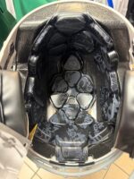 New Black XL F7 Air Youth Helmet - Image 3