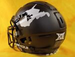 West Virginia Mountaineers fullsize Schutt F7 football helmet small Coal Rush NCAA - Image 5