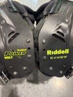 XS Adult Riddell Power Volt Shoulder Pads (Used) - Image 3