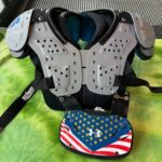 Schutt Y Flex 4.2 Football Shoulder Pads | Youth Large (14"-15") | With Back Plate
