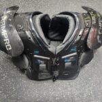 Used Champro GAUNTLET FB Shoulder Pads Black