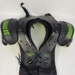 Douglas Commando Football Shoulder Pads, Size Small (12-13")